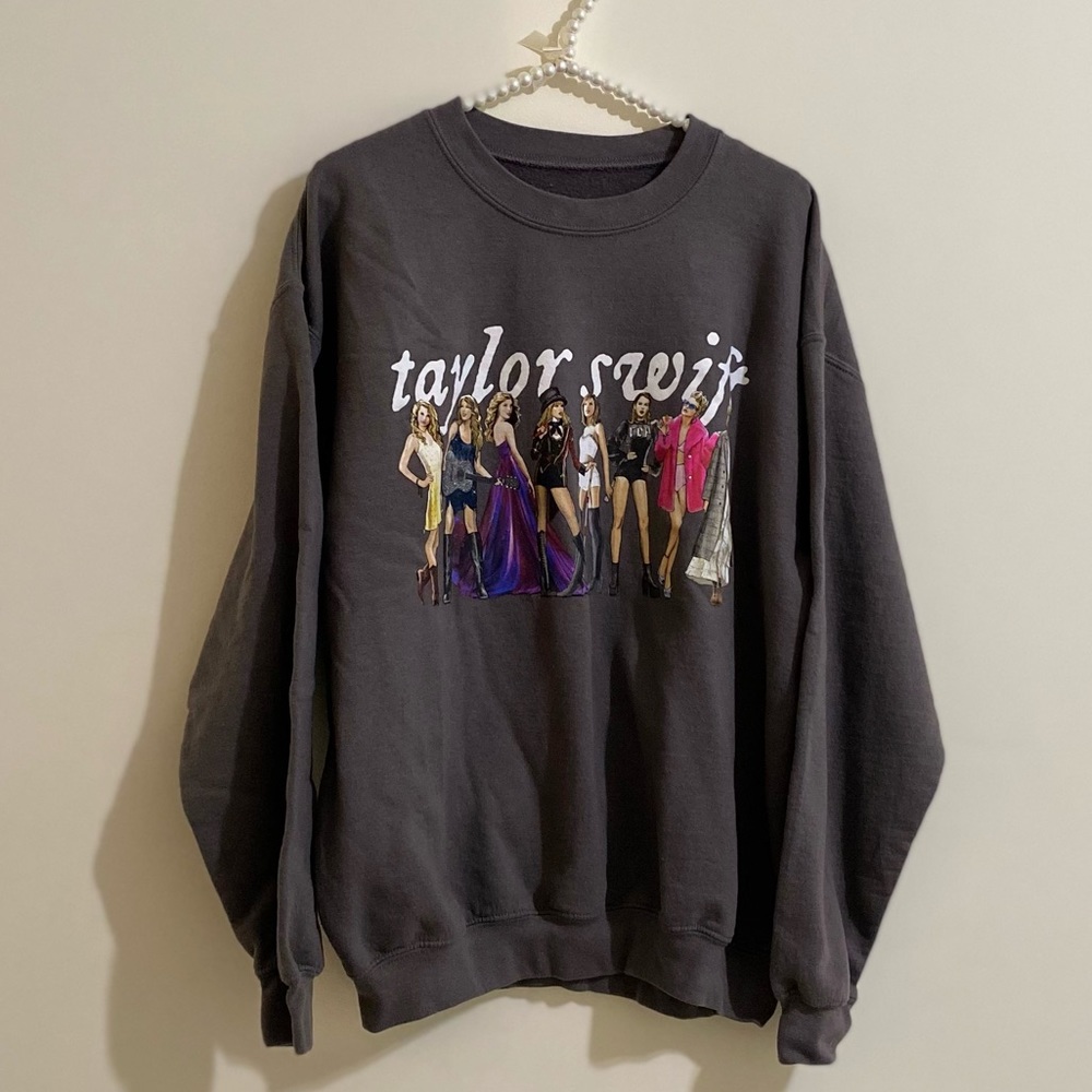 taylor swift folklore eras crewneck pullover NEW - Picture 7 of 13